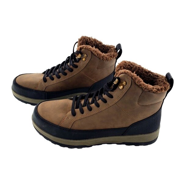 Weatherproof 13 Men Winter Boots Logjam Shearling Lace-up Outdoor Snow Shoes main image 7